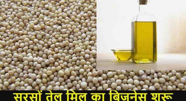 Mustard Oil Mill business in hindi