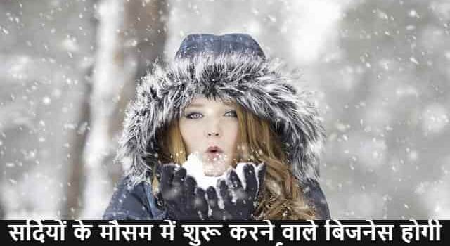 winter season business ideas in hindi