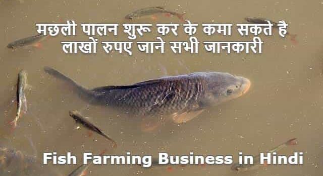 fish farming business in hindi